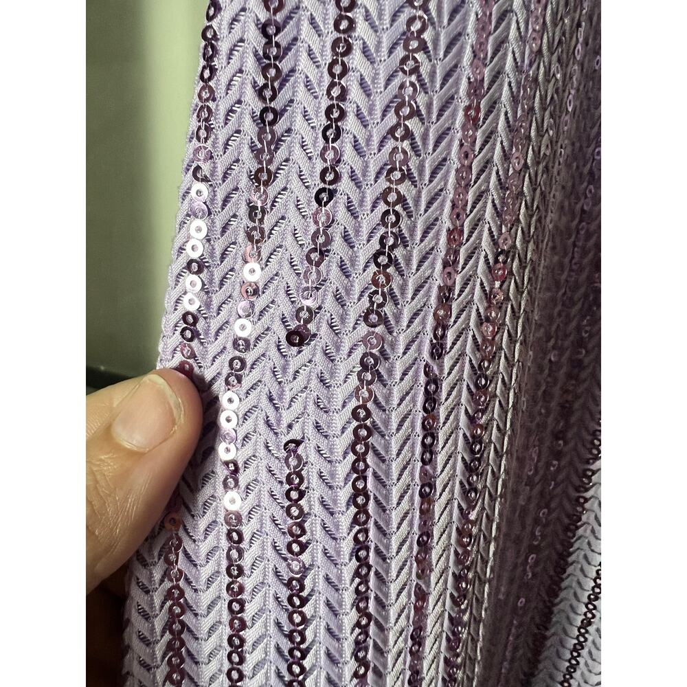 Stine Goya Markus lavender Sequin Trousers Size Large - Picture 8 of 8